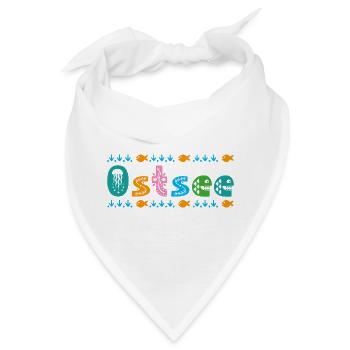 Ostsee - Bandana - Weiß - Vorne