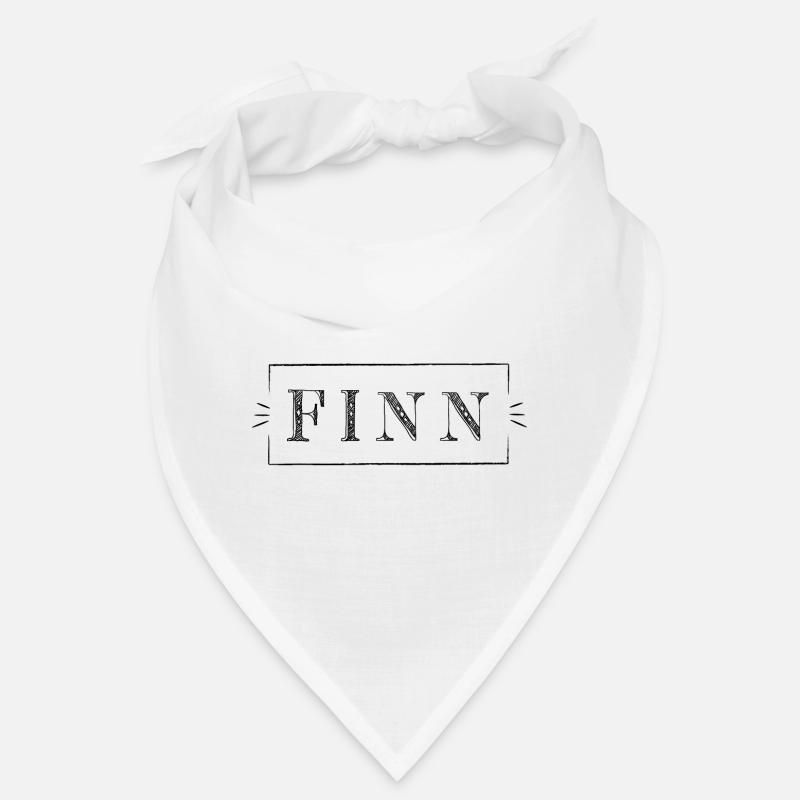 FINN | Nom de garçon dans un cadre Bandana