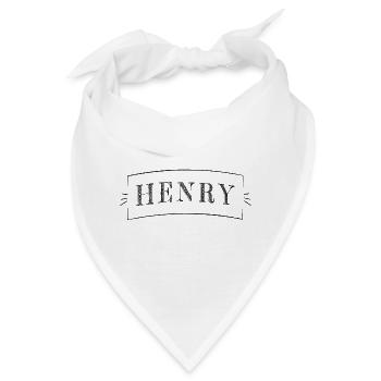Henry - Bandana - Weiß - Vorne