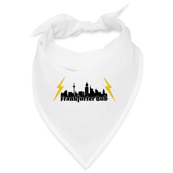 Frankfurter Bub ffm skyline - Bandana - Weiß - Vorne