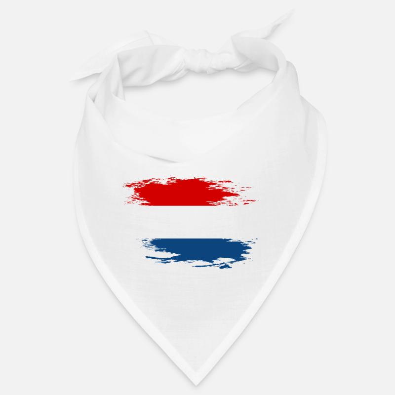 Drapeau hollandais utilisé design Bandana