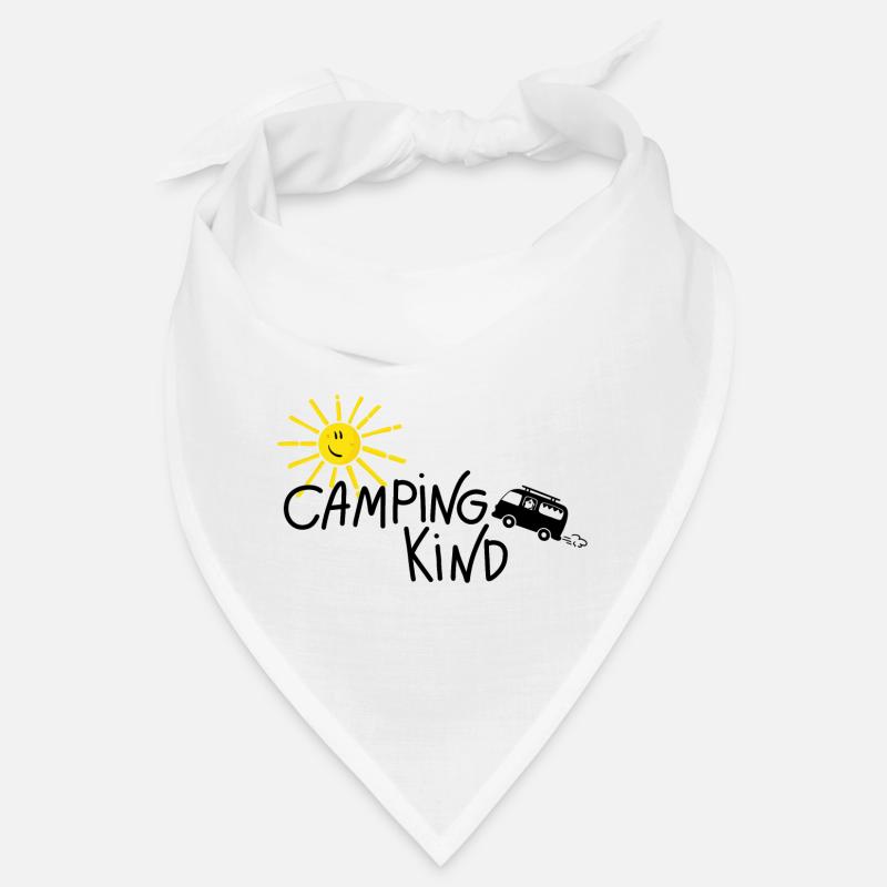 Camping Kind Bus - Bandana - Weiß