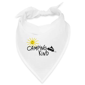 Camping Kind Van - Bandana - Weiß - Vorne