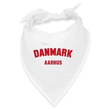 AARHUS Denmark Dänemark - Bandana - Weiß - Vorne