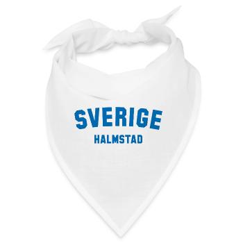 HALMSTAD Sweden Schweden - Bandana - Weiß - Vorne