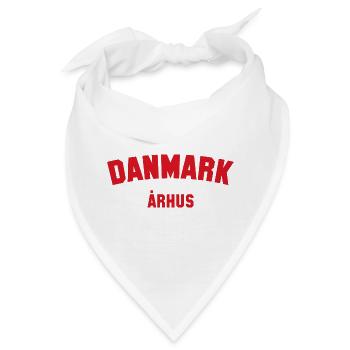 ARHUS Danmark Dänemark - Bandana - Weiß - Vorne