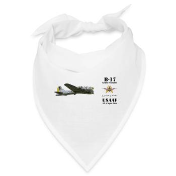 B-17 Flying Fortress - Bandana - Weiß - Vorne