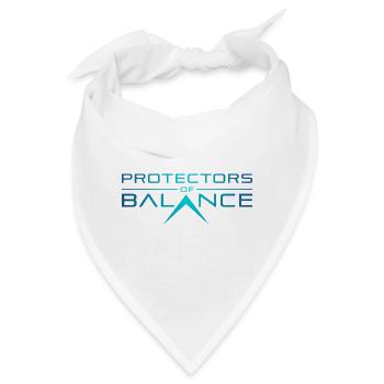 Protectors of Balance - Bandana - Weiß - Vorne
