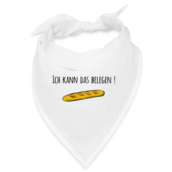 Baguette - Bandana - Weiß - Vorne