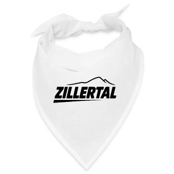Zillertal - Souvenir Design - Bandana - Weiß - Vorne