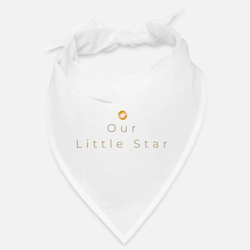 Notre Petite Étoile - Design minimaliste pour bébé Bandana