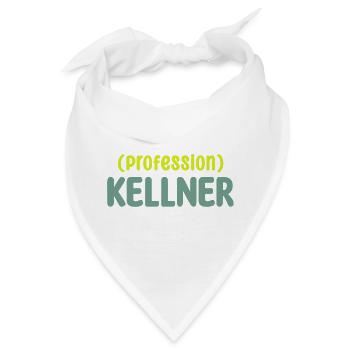 kellner - Bandana - Weiß - Vorne