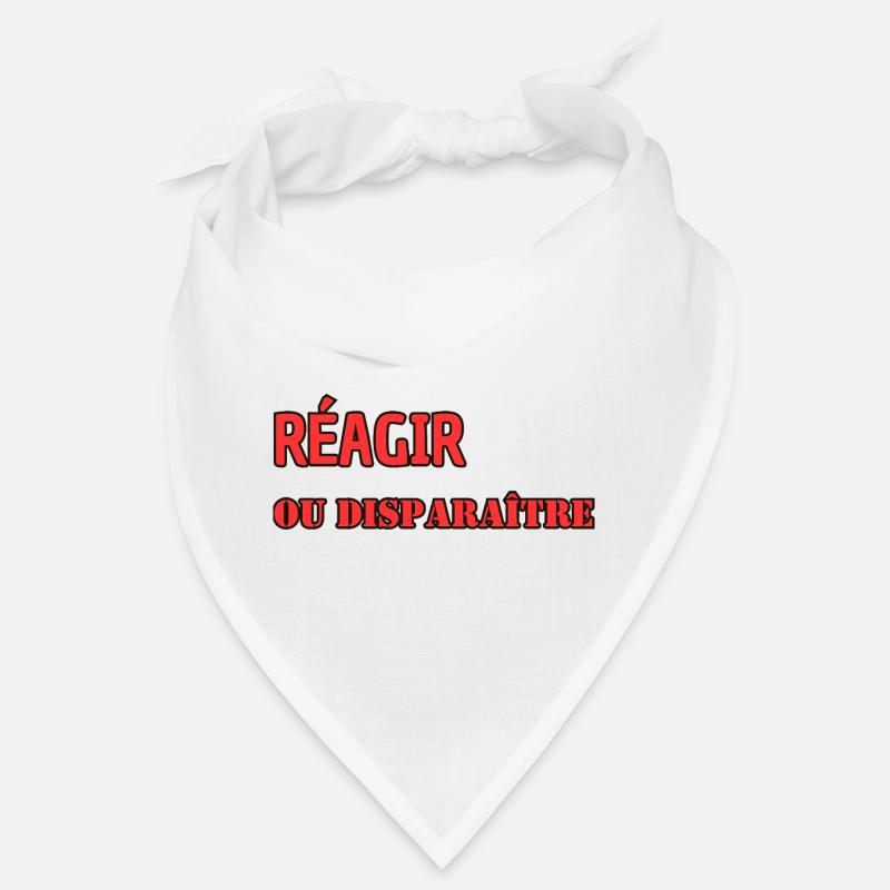 React or disappear Bandana