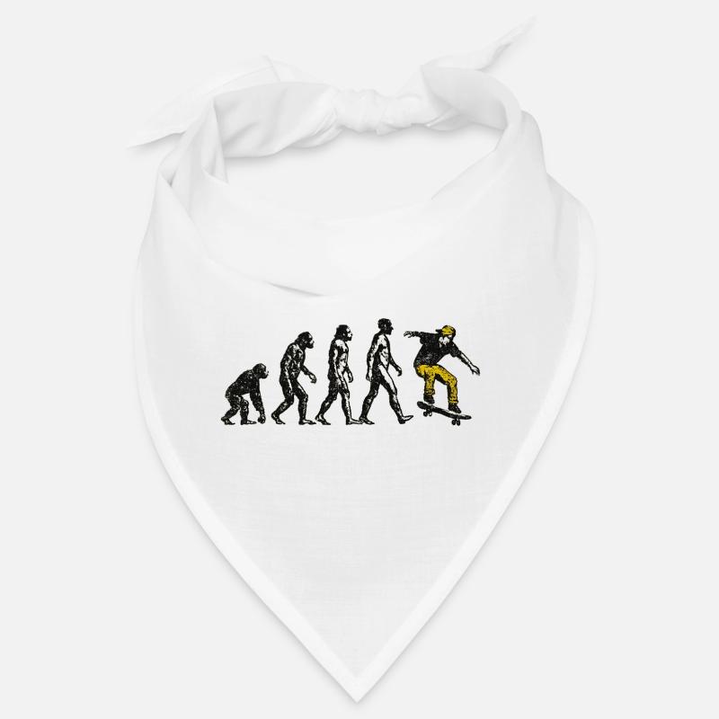 Evolution Skateboarder – Grunge Skate Design Bandana