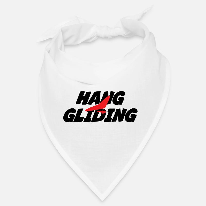 Graphisme Hang Gliding Rouge Intense Bandana