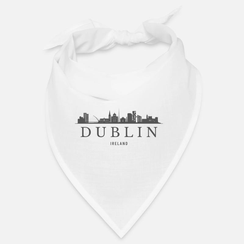 Dublin Irlande, silhouette de Dublin Bandana
