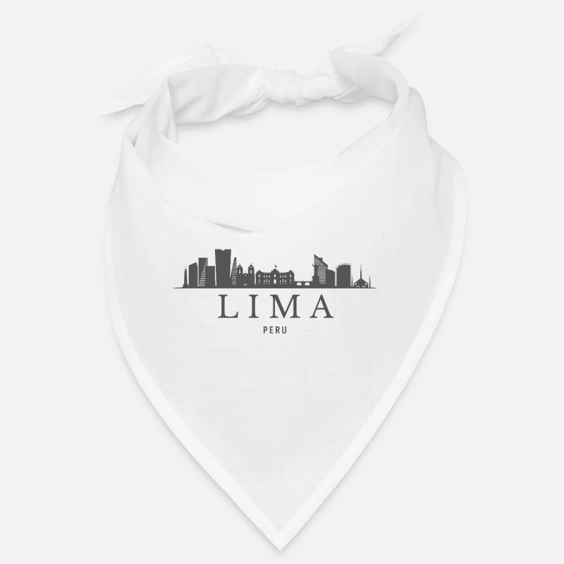 Lima Pérou, la silhouette de Lima Bandana