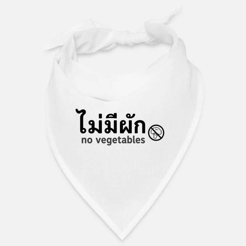 No Vegetables Bandana