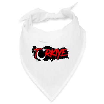 Türkei WM - Bandana - Weiß - Vorne