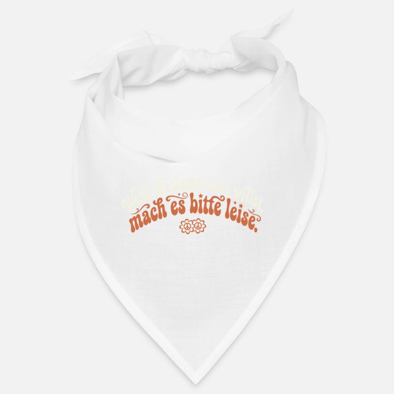 Dumm Sein Leise Groovy Sarkasmus Spruch Bandana
