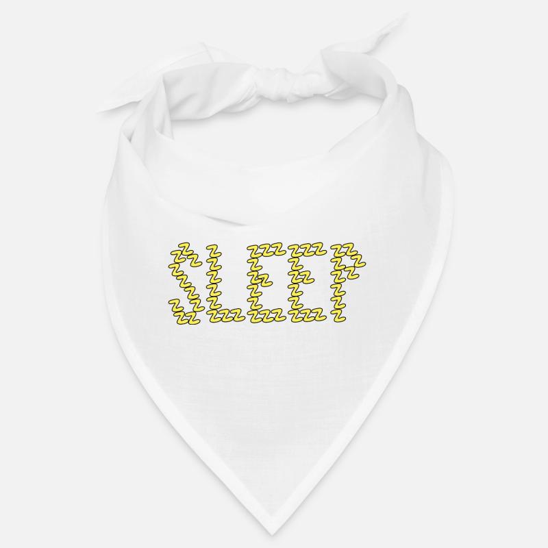 Typographie du sommeil Bandana