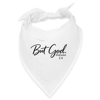 Aber Gott - Bandana - Weiß - Vorne
