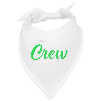Crew Neon Script - Bandana - Weiß - Vorne