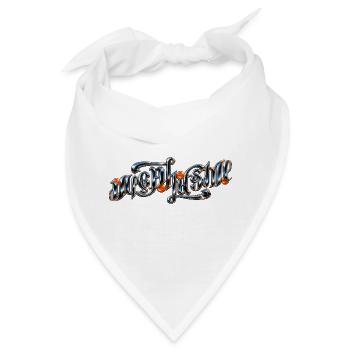 Illegaler Lebensstil - Bandana - Weiß - Vorne