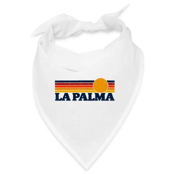 La Palma - Kanaren - Insel - Spanien - Espana  - Bandana - Weiß - Vorne