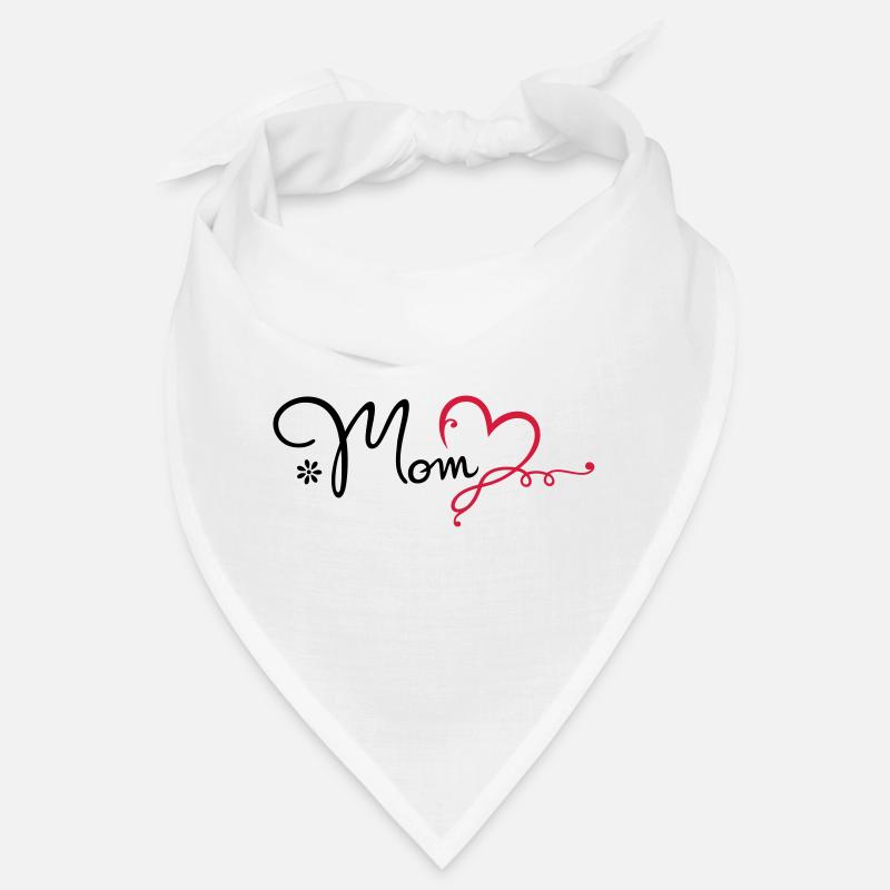 Love Mom Geschenk Muttertag Mama Bandana