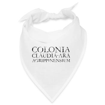 COLONIA CLAUDIA ARA AGRPPINENSIUM Köln (Vintage) - Bandana - Weiß - Vorne