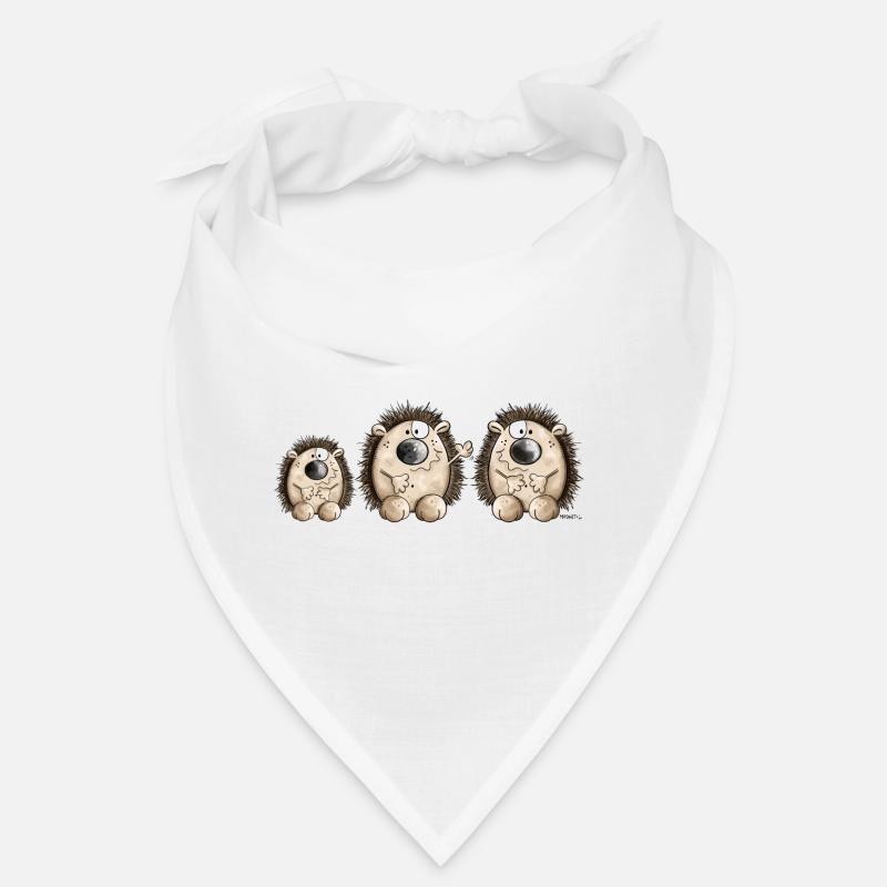 Famille de Hérisson. Bandana