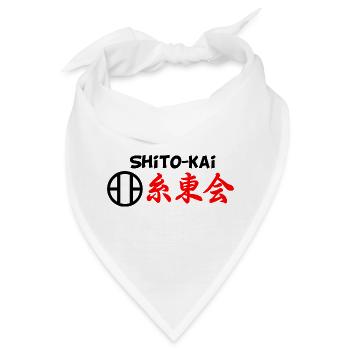 Shito kai karate emblem SHITO-KAI - Bandana - Weiß - Vorne