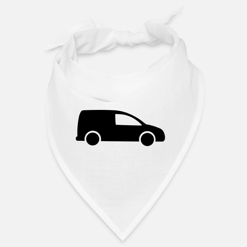 Van logo Livraison - Bandana - blanc