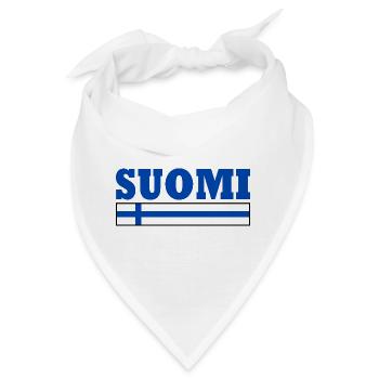 Finnland - Bandana - Weiß - Vorne