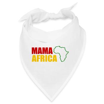 Mama africa - Bandana - Weiß - Vorne