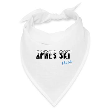 Apres Skihase - Bandana - Weiß - Vorne