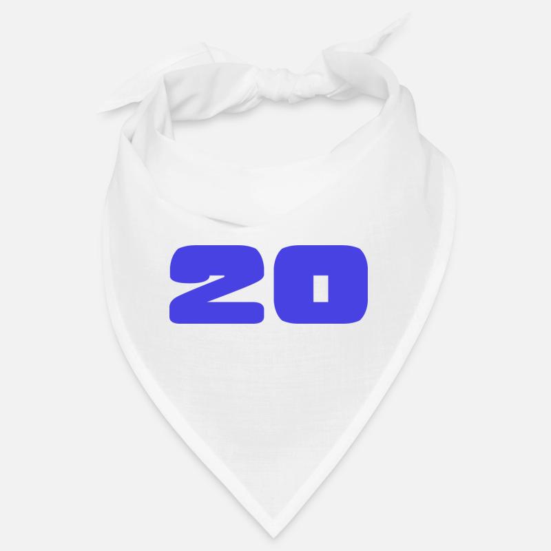 20. 20 ANS. 20e ANNIVERSAIRE. ANNIVERSAIRE 20 ANS. Bandana