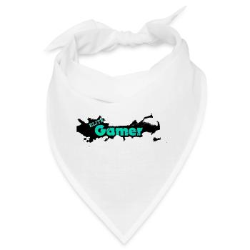 Elite gamer new - Bandana - Weiß - Vorne