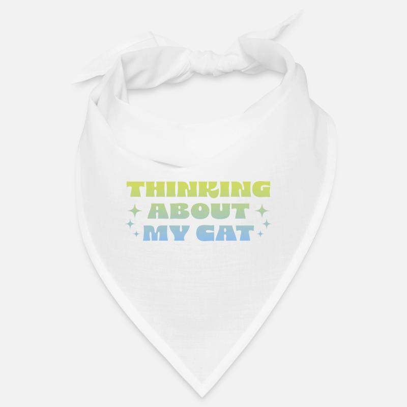 Thinking About My Cat Bandana