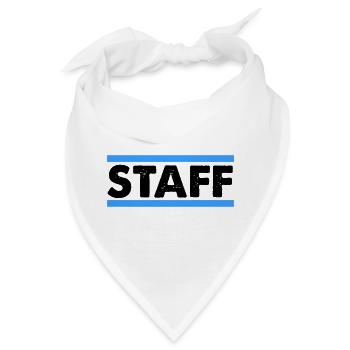 Staff - Bandana - Weiß - Vorne