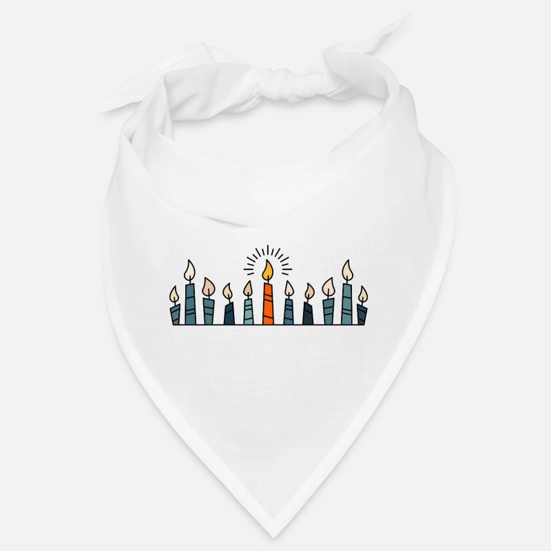 Candles send you a light for Christmas Bandana