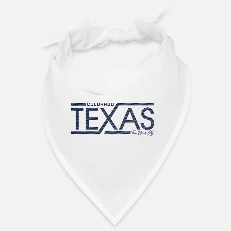 Texas Stripes Retro State Panel Bandana