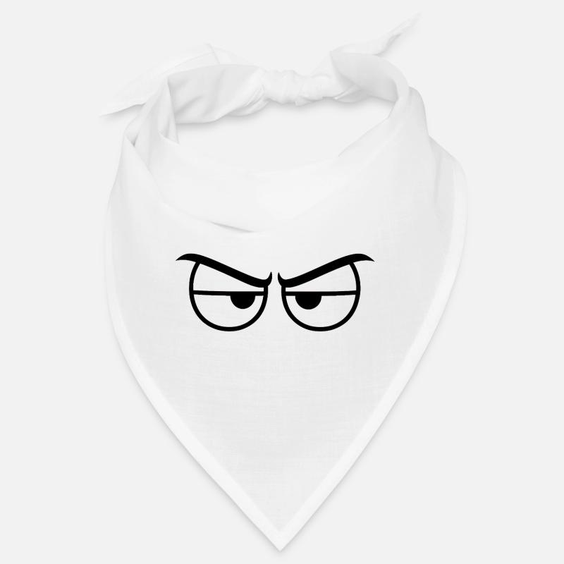 Angry Eyes Expression Bandana