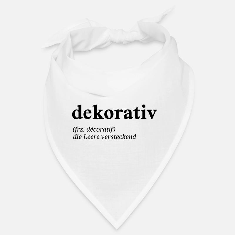dekorativ Definition Bandana