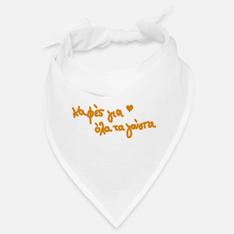 Café grec en Grèce Bandana