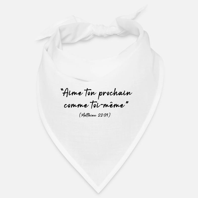 Liebe deinen Nächsten wie dich selbst (Matthäus 22-39) Bandana