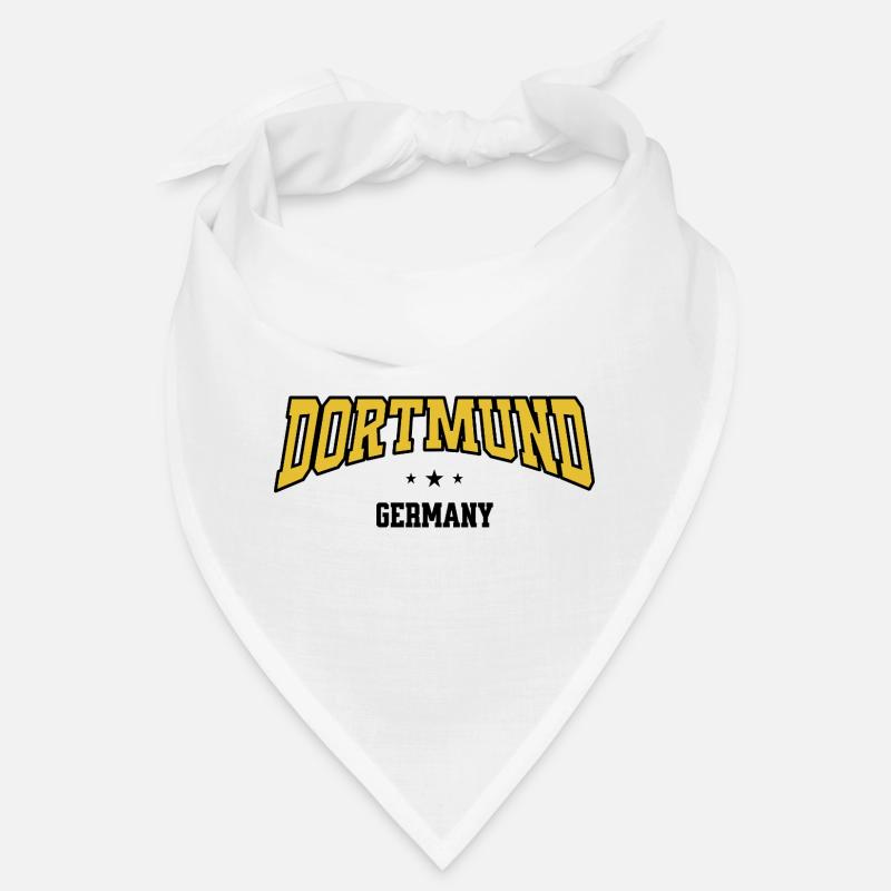 Dortmund Curved Font Design Bandana