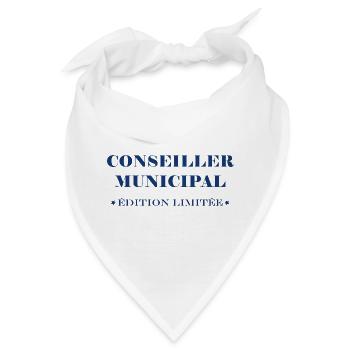 Stadtrat in limitierter Ausgabe - Bandana - Weiß - Vorne
