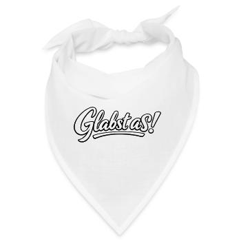 Glabst as - Bandana - Weiß - Vorne